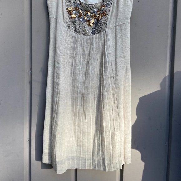 Tory Burch Midi Dress with beaded/sequin/rhinestone detail - Picture 2 of 6